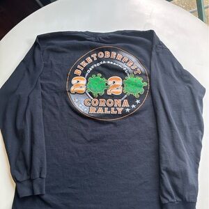 Biketoberfest Corona Rally long sleeve t shirt